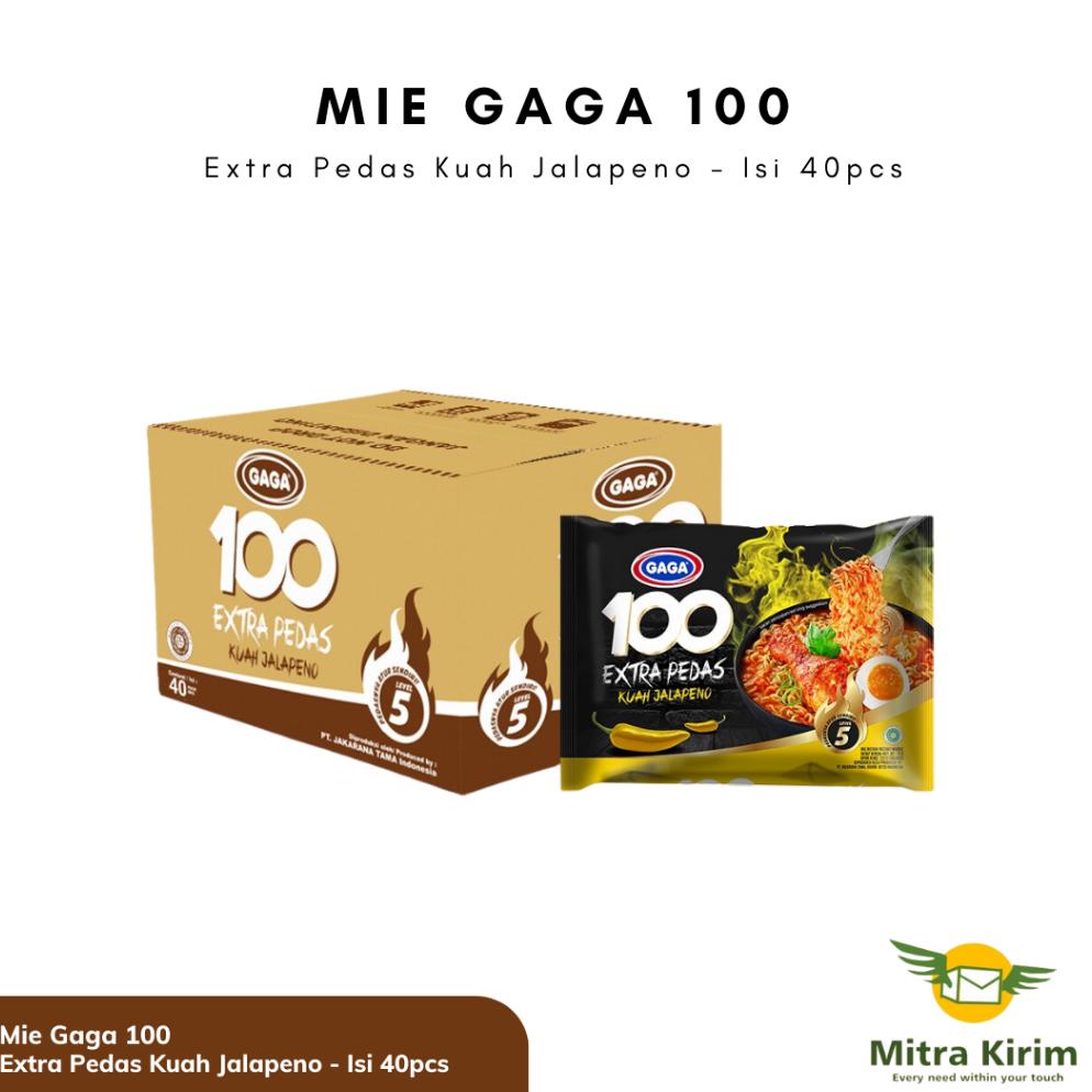 

Ready Mi Gaga 100 Kuah Jalapeno/Goreng Jalapeno/Goreng Lada Hitam/Kuah Soto/Goreng Extra Pedas - Per Karton isi 40pcs