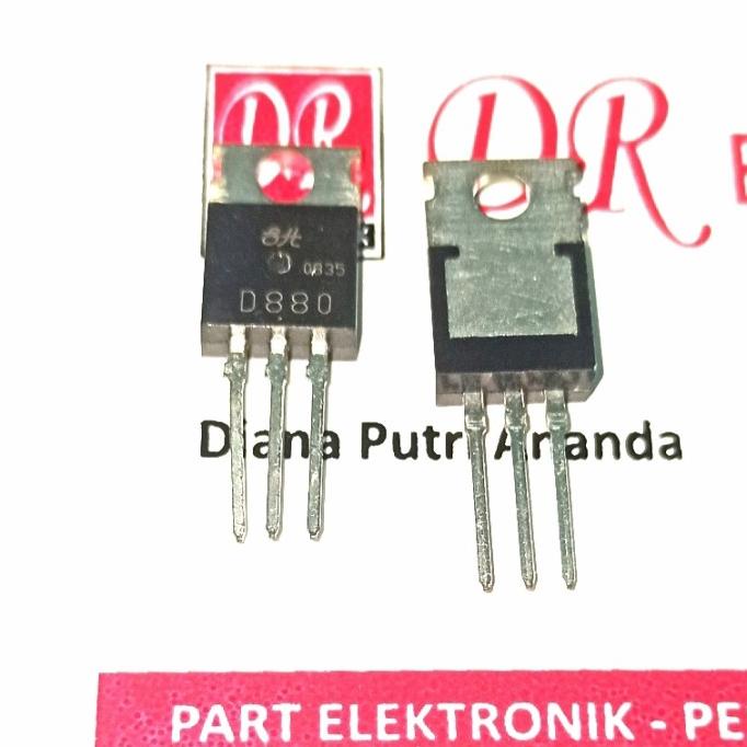Update Transistor D880 D 880 2SD880 dre3 Kualitas Baik