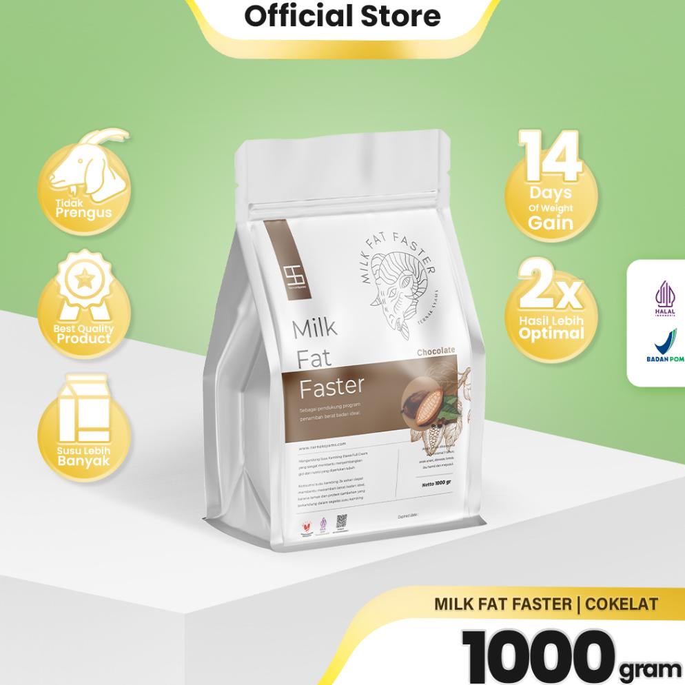 

Ready Ternak Syams - Premium Susu Penggemuk Penambah Kenaikan Berat Badan Ideal Kambing Etawa Full Cream 1000 gram 1 Kg | Rasa Coklat Cocoa Chocolate Cokelat Milk Fat Faster Organik Suplemen Vitamin Makanan minuman Obat Kapsul BPOM HALAL LPPOM weight gain