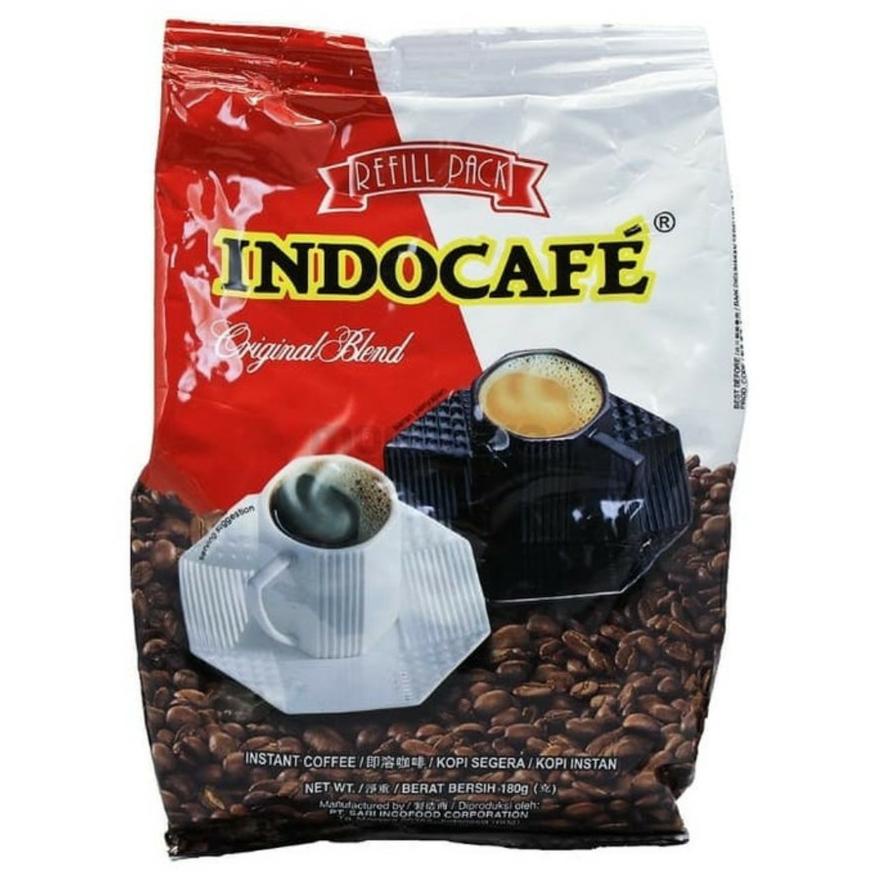 

Ready Kopi Hitam Premium Indocafe Original Blend 180 gr Gram Indo Cafe Halal