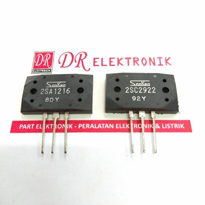 Baru Transistor Final 92Y 8DY SANKEN SUPER Ori 2SA1216 2SC2922 A1216/C2922 dre3 Kualitas Baik