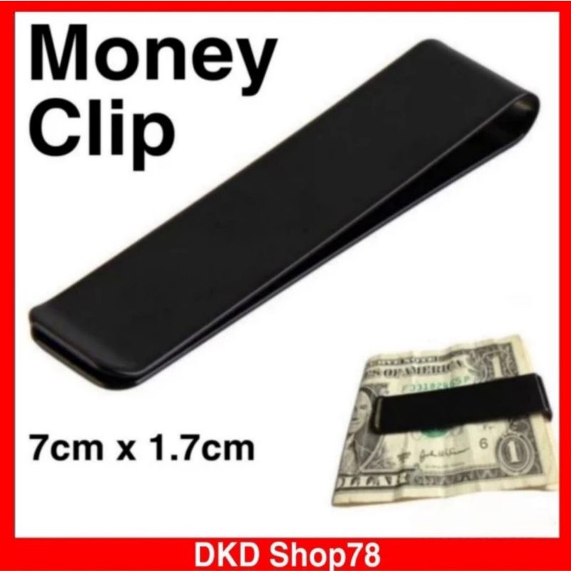 

Money Clip Stainless Steel SLIM Penjepit Uang Klip (GOLD) Dompet CARD CLIP