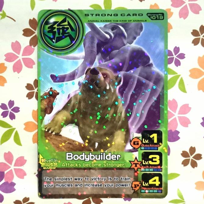 animal kaiser strong card bodybuilder versi 4