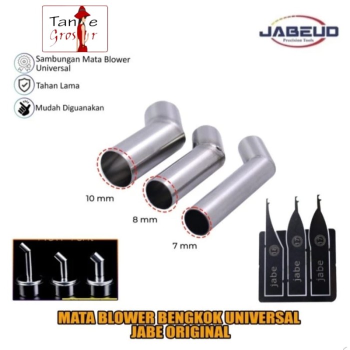 Sambungan Mata Blower Bengkok Universal Jabe