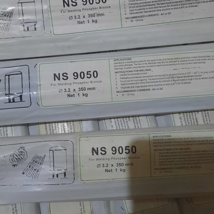 Jual Kawat Las Nikko Steel Bronze Phose/Ns 9050 Ukuran 3.2Mm-Kab.Surab