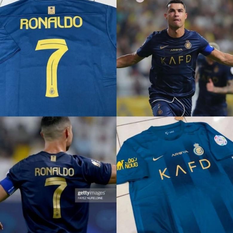 PROMO JERSEY BAJU BOLA AL NASSR AWAY 2023/2024 RONALDO GRADE ORI