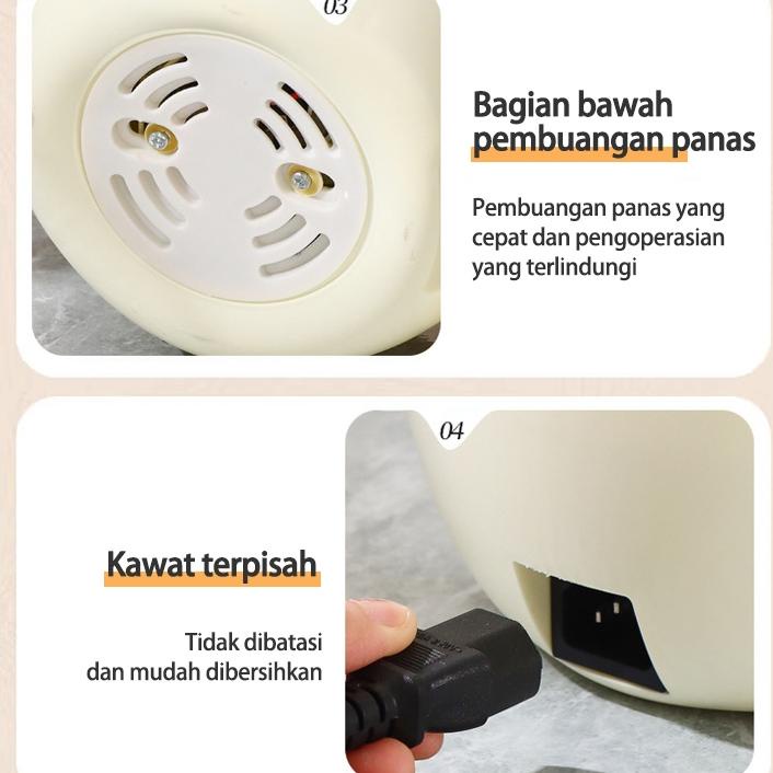 Koomas Rice Cooker Ni 1.8L Mejikom Kecil Mengukus Dan Memasak Rice Cooker Low Carbo Magicom Anak Nas
