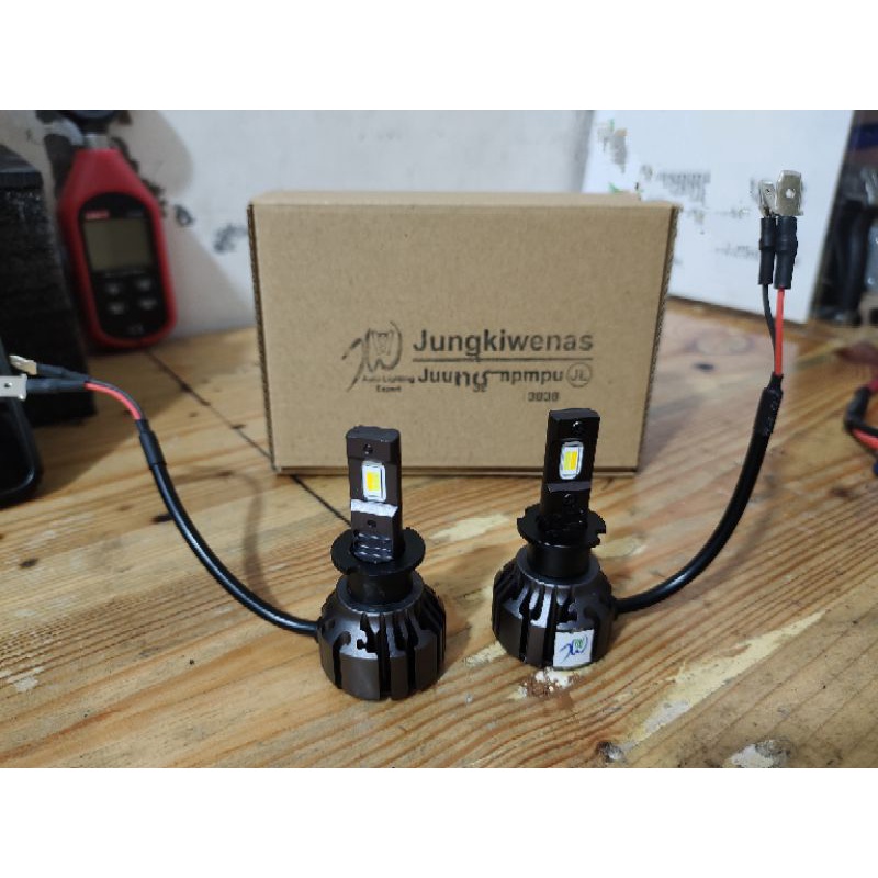 led H3 3warna foglamp 3000k kuning 4300k putih kuning 6000k putih untuk hujan kabut