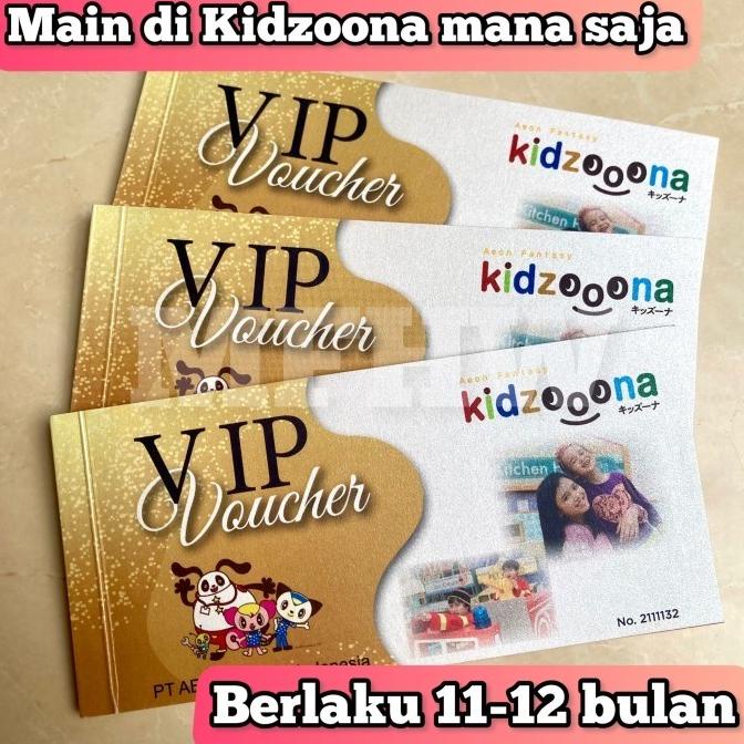 VIP Voucher KIDZOONA All Day Pass