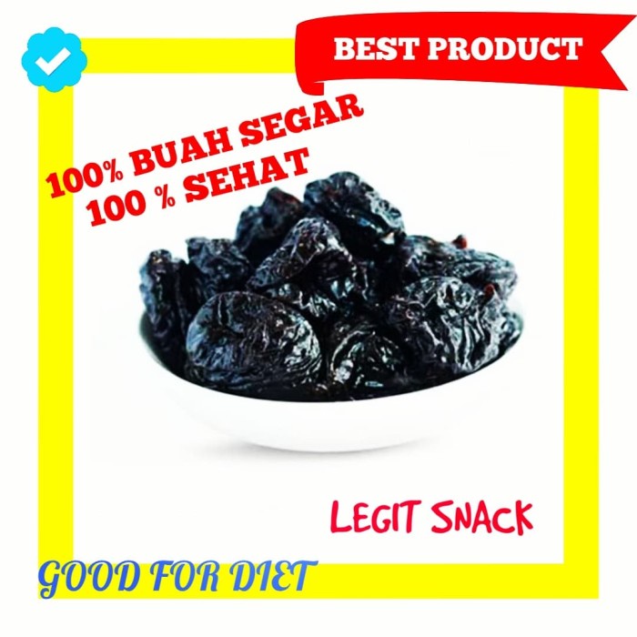 

Mazin - Buah Plum Basah Natural 1 Kg / Healthy Natural Prunes Fruit For Diet