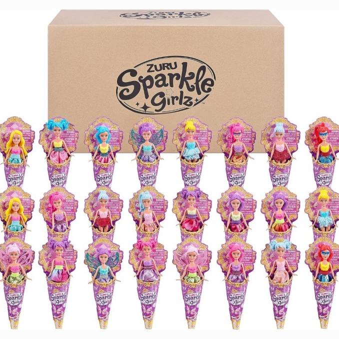 Sparkle Girls Mini Cone Mainan Boneka Sparkle Girls Mini Cone