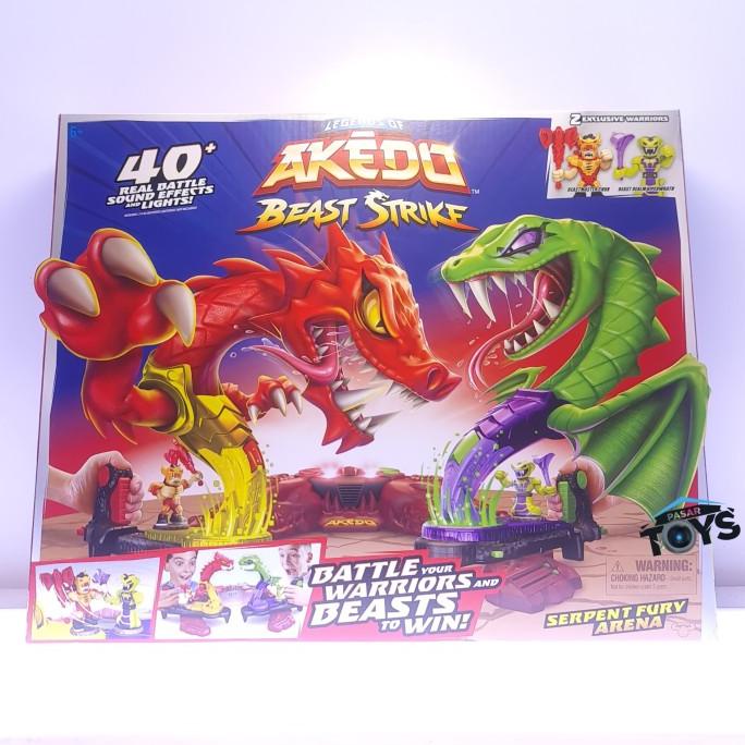 Legends of Akedo Beast Strike Serpent Fury Arena
