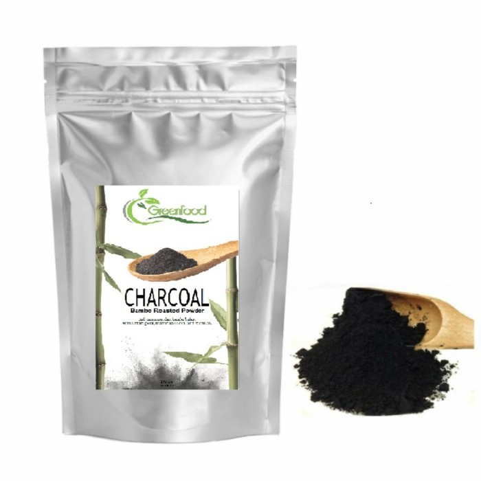 

Promo Promo Activated Charcoal Powder(Arang Aktif Bamboo)Food Grade 1 Kg