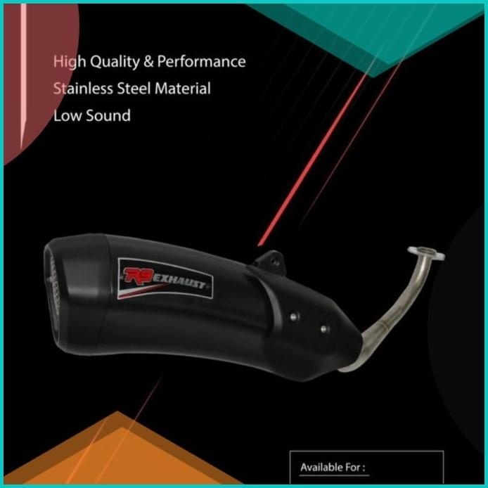 Knalpot R9 Maxxi Nmax Pcx Aerox Vario125/150 Adv For Metik Original R9