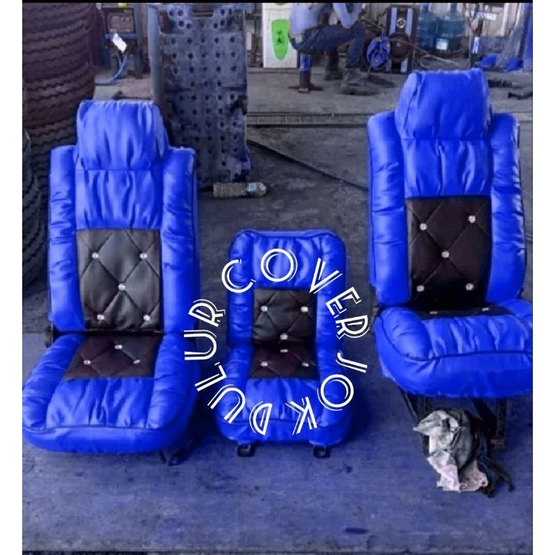 Cover jok mobil truk Hino Lohan 500 - Fuso - Giga tronton trailer - Umplung - Sarung jok mobil truk 