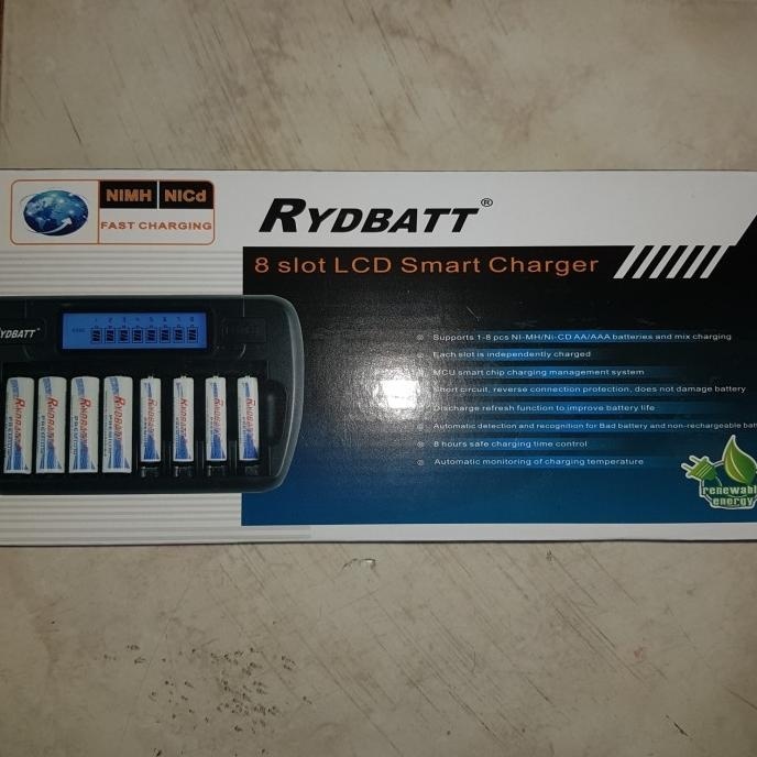 charger rydbatt (8slot)