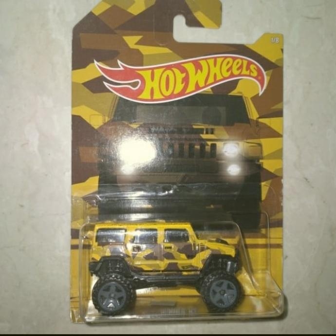 hotwheels hummer h2 kuning