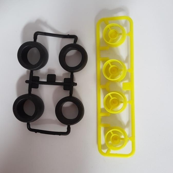 tamiya velg small 3 spoke yellow
