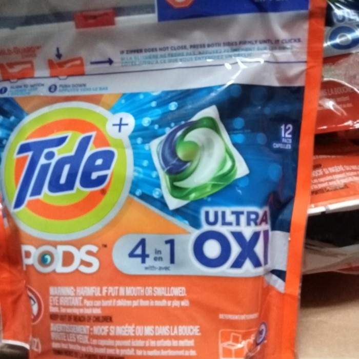 Minluch Tide Pods 4 In 1 Ultra Oxi Detergent