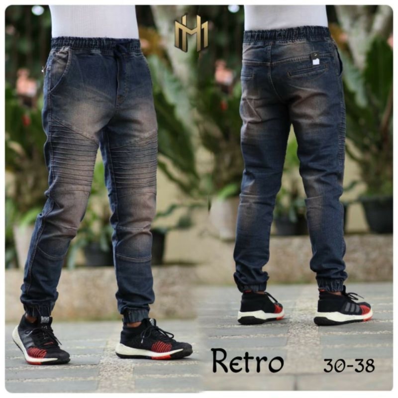 Celana Joger Pria - Celana Jeans Joger - Celana Jeans Pria - Celana Panjang - Celana Panjang Pria - 