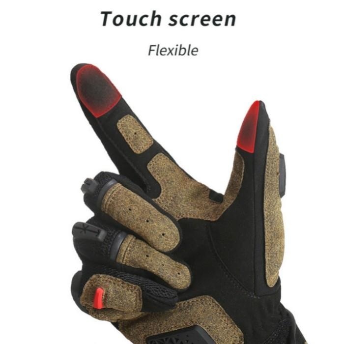 Motowolf Gloves Motor Full Finger Sarung Tangan Motor Touch Screen