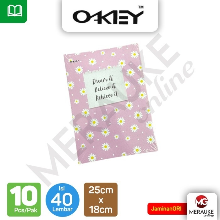 

Buku Tulis Boxy Kiky Okey 40 Lembar