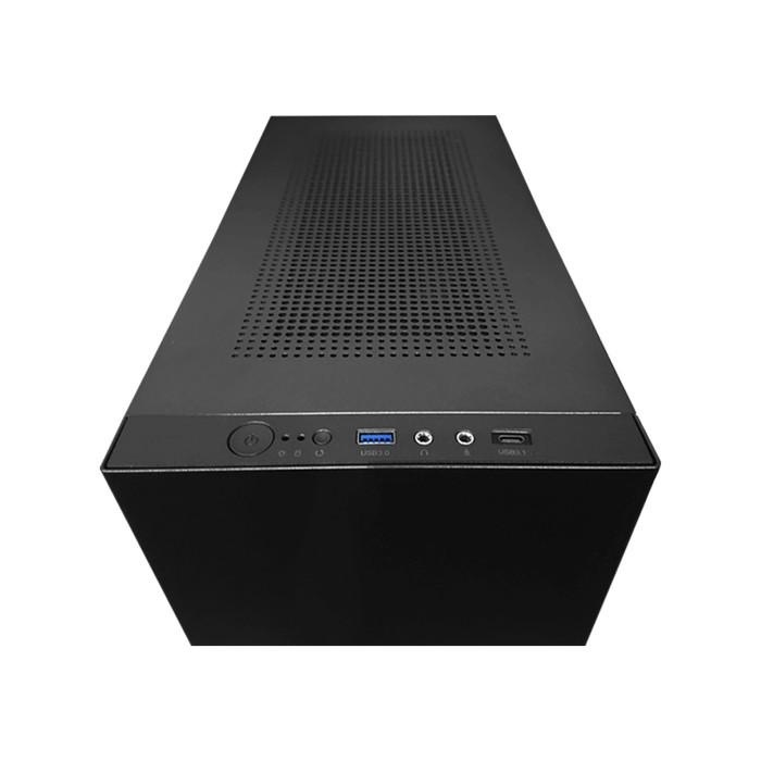 Casing Cube Gaming Axel V2.0 Glass Black - Side Tempered Glass