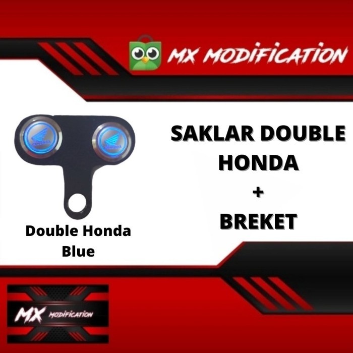 Saklar Tombol On Off Lampu Tembak Motor Universal 2 Tombol SLMX3