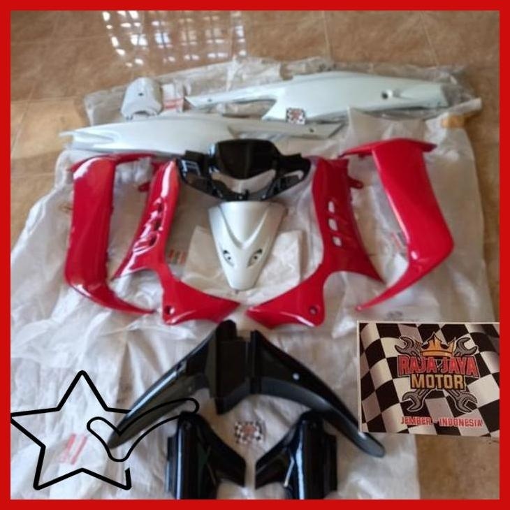 [RPB] COVER BODI BODY KANAN KIRI HALUS FULL SET SAYAP LUAR DALAM BATOK SPAKBOR SLEBOR SUZUKI SATRIA 