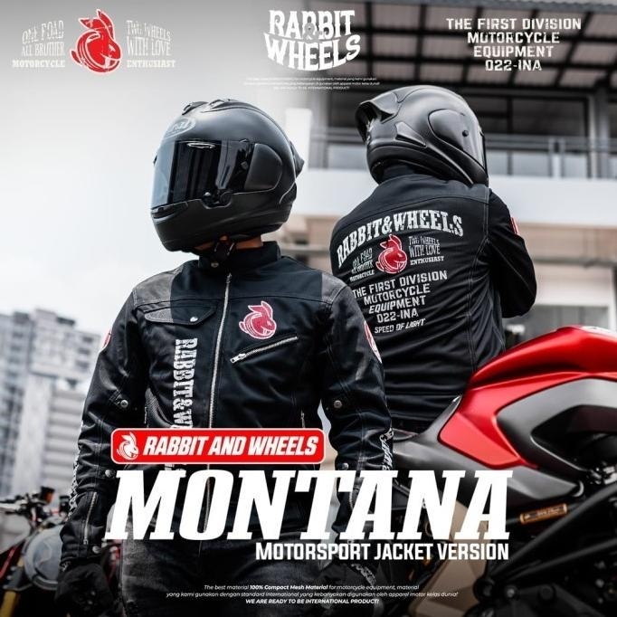 NEW PRODUK JAKET RABBIT AND WHEELS - MONTANA MOTORSPORT 