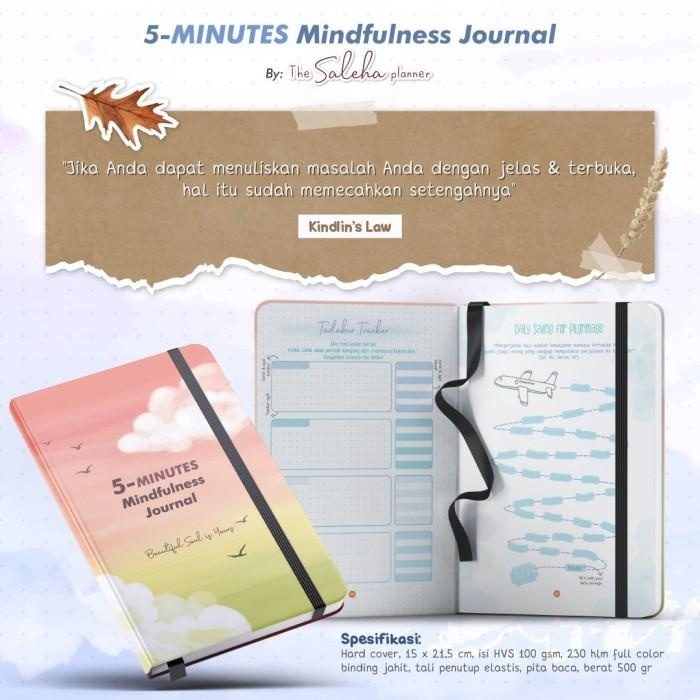 

Buku Planner The Saleha Planner: 5 Minutes Mindfulness Journal