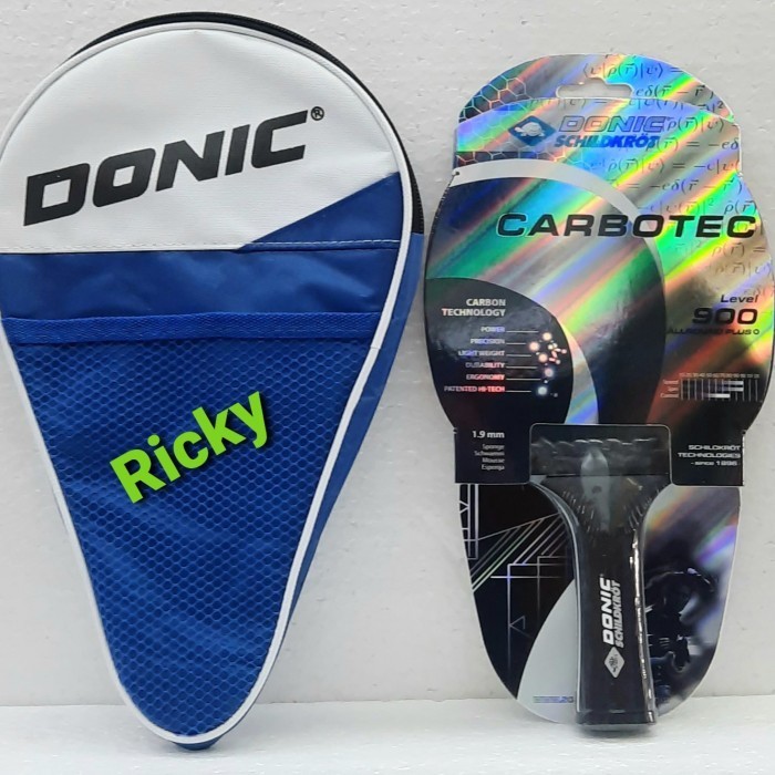 ✅Baru Bet Pingpong Donic Carbotec Level 900 / Bonus Cover / Original Donic Limited