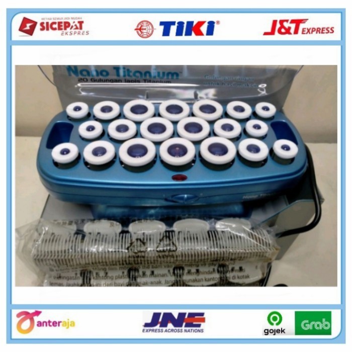 ✅New Babyliss Pro Nano Titanium Babyliss Pro Hot Roller Perawatan Rambut Terbaru