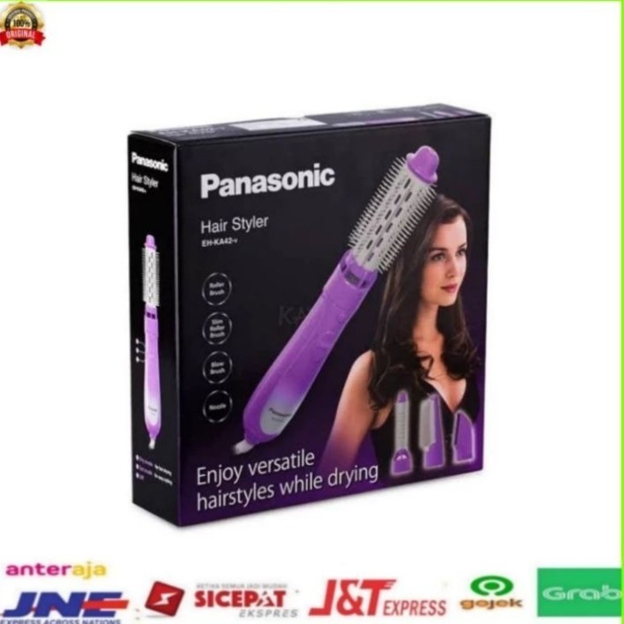 ✅New Panasonic Hair Styler Eh-Ka42 Hair Dryer 4 In 1 Terbatas