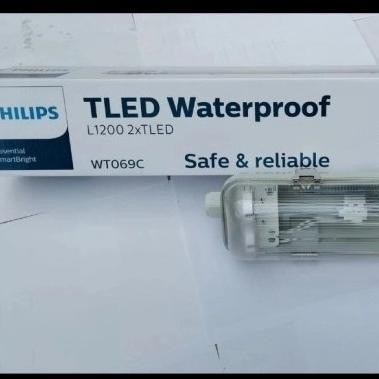Kap Waterproof Tl Led Wt069C 2Xtled L1200 (Tanpa Lampu ) - Philips