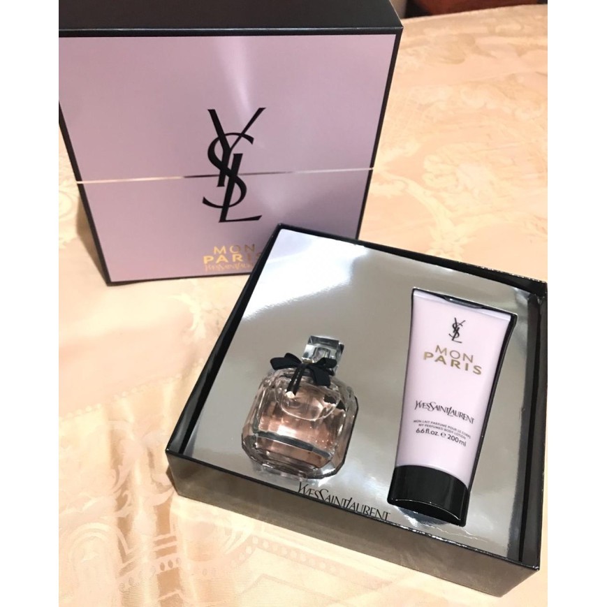✅New Ori Paket Ysl Mon Paris Perfume And Lotion Parfum Original Wanita Kado Berkualitas