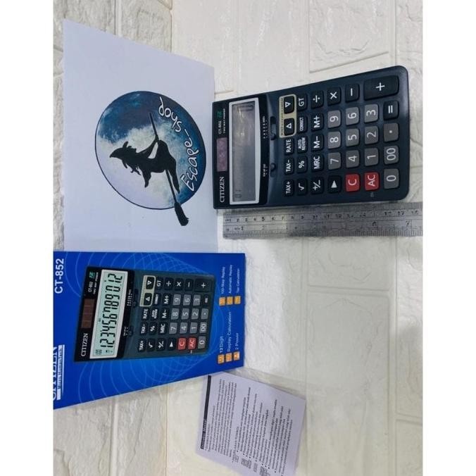 

Best - KALKULATOR CITIZEN CT 852 - CALCULATOR TYPE CT - 852 !