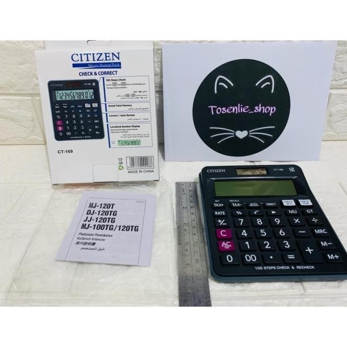 

Hot Sale KALKULATOR CITIZEN CT 169 - CALCULATOR TYPE CT - 169 !