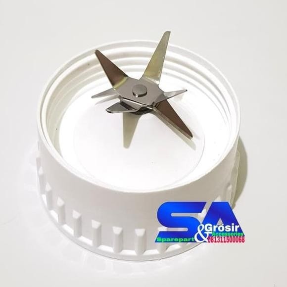 Mounting 6 Mata Pisau Model Miyako LAMA-National-Mangkok Pisau Blender