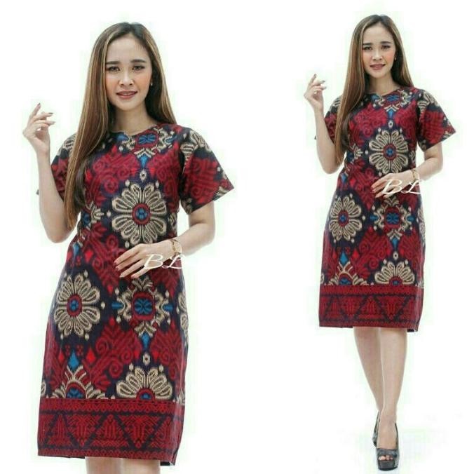 New - Dres Baju batik Wanita Masa kini ,,