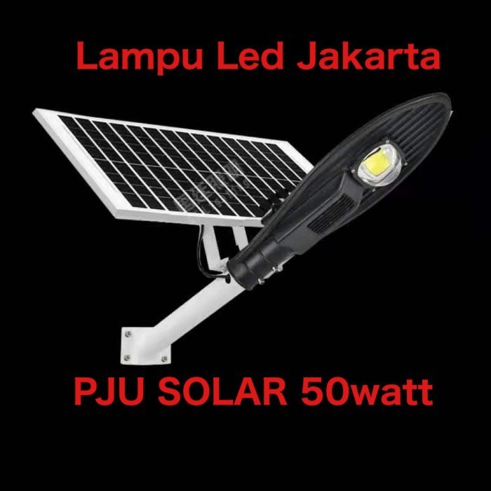 ✅Sale Pju Solar 50Watt Two In One. Pju Solar 50W 2In1. Pju Cobra Solar 50W Terbaru
