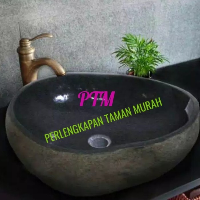 ✅Termurah Wastafel Batu Alam / Wastafel Batu Asli #/ Wastafel Batu Kali Terbatas