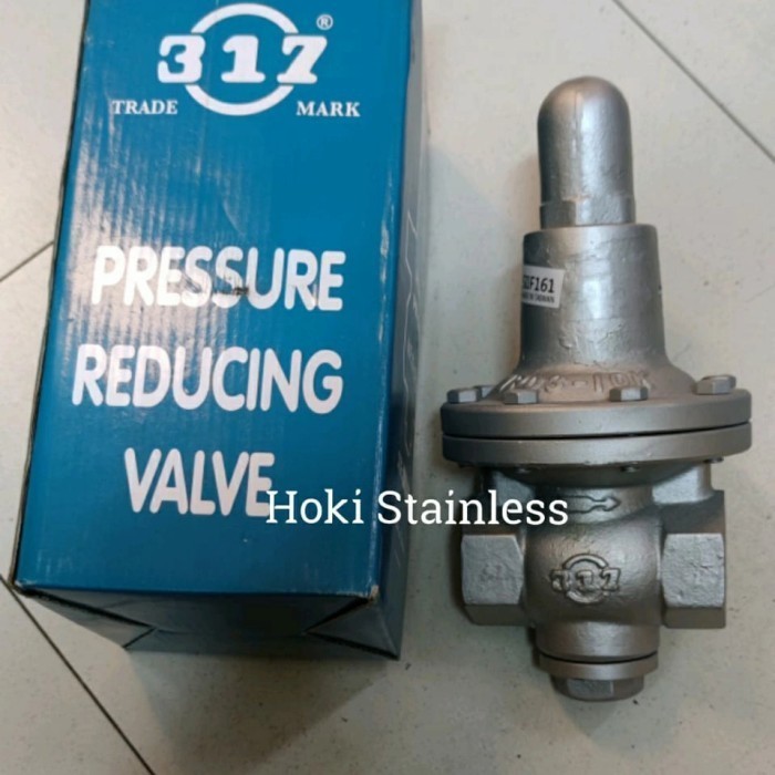 ✨Baru Pressure Reducing Valve 317 Cast Iron Drat 1/2 Inch  Prv 317  Berkualitas