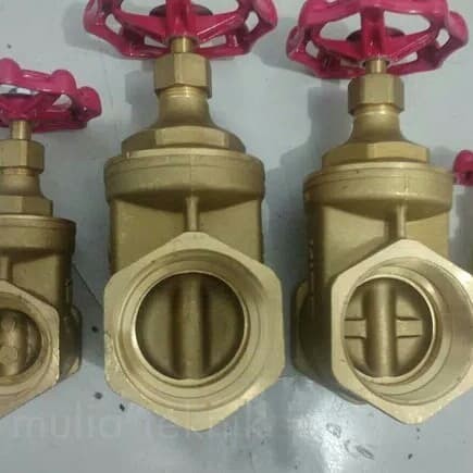 ✨Baru Gate Valve Kitz 2 1/2 Inch Kuningan/Bronze Limited