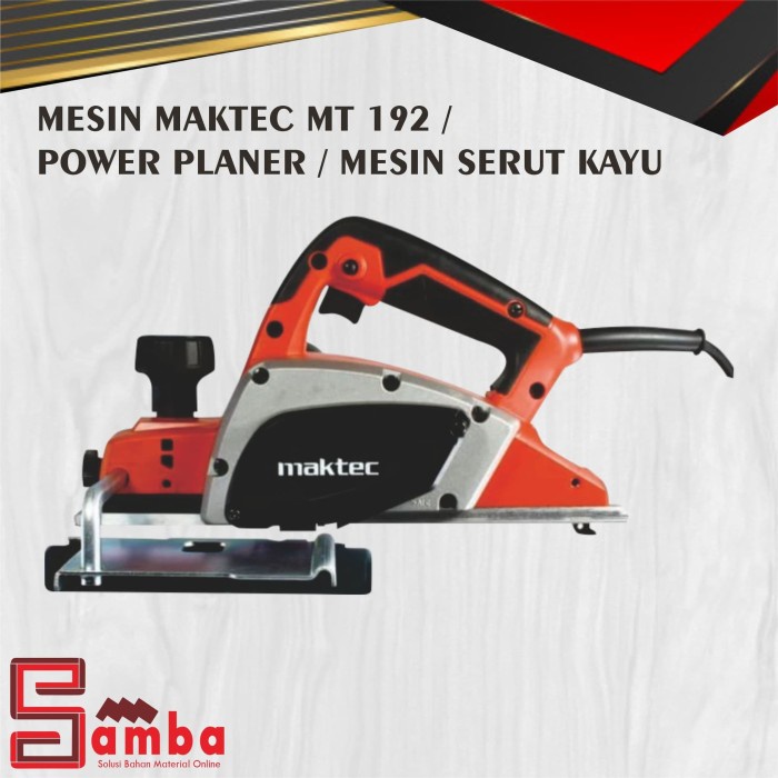 ✨New Ori Mesin Maktec Mt 192 / Power Planer / Mesin Serut Kayu Berkualitas