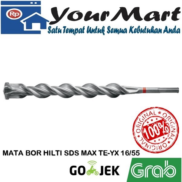 ✨New Hilti Te-Yx 16/55Mm Matabor Beton Hammer Dril Bit Te-Yx Terbatas