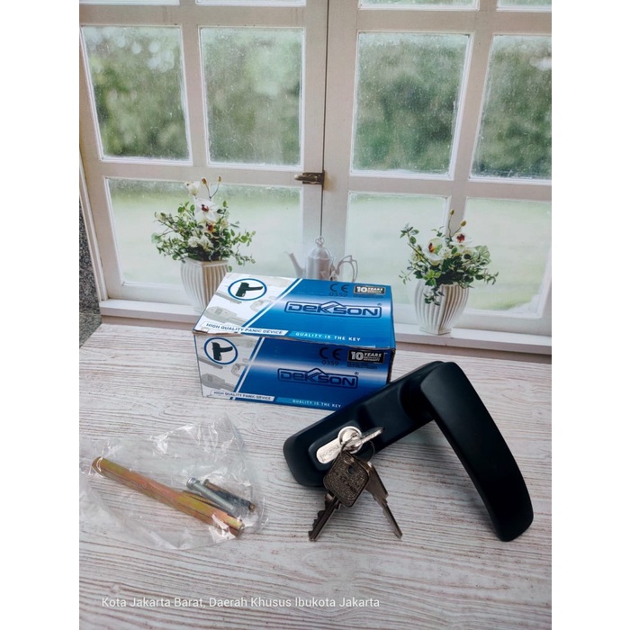 [Baru] Panic Exit Device Handle Dekkson Pd0701 Black Tanpa Bar Panjang Terbatas