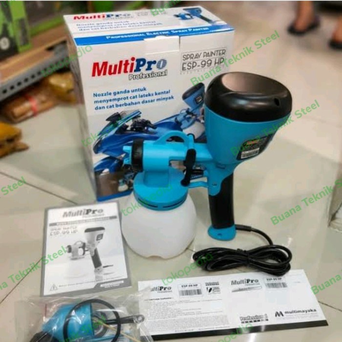 ✨New Ori Spray Gun Mesin Cat Electrik Multi Pro Spray Painter Esp 99 Hp Terbaru