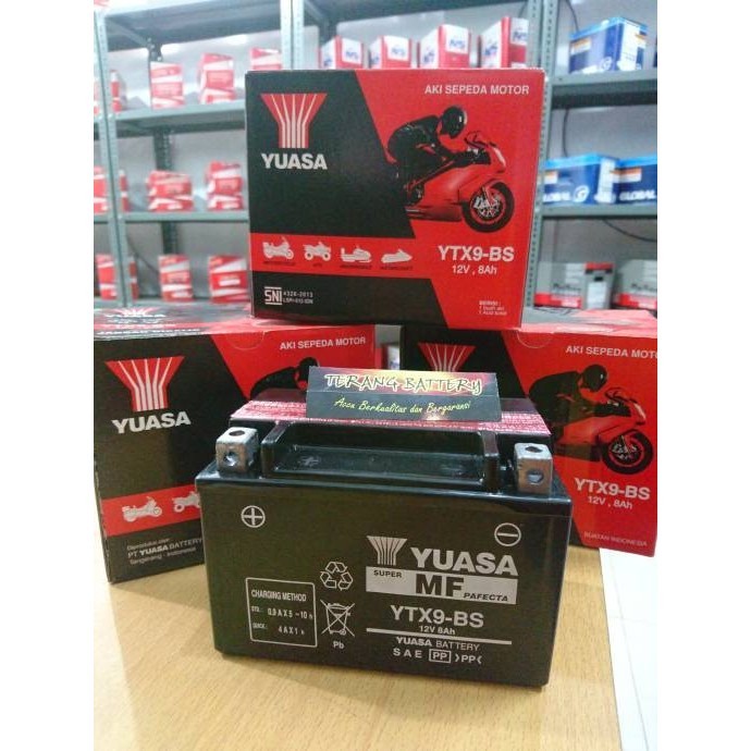 [Original] Aki Ninja 250 CcYuasa Ytx9-Bs Limited