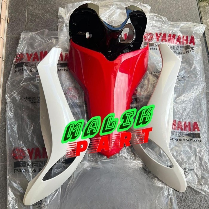 [Original] Set Body Depan Fino Fi 115 125 Putih Merah Hitam Original Yamaha Berkualitas